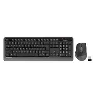 نمای روبرو کیبورد و ماوس بی سیم ای فورتک مدل a4tech fg1035
