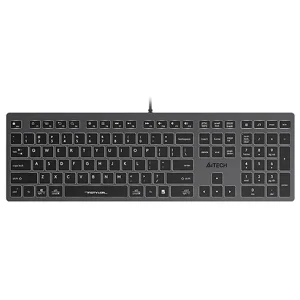 نمای روبرو کیبورد باسیم ای فورتک مدل a4tech fx-60