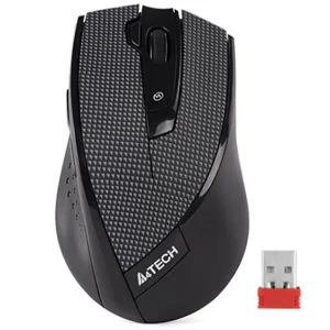 نمای روبرو ماوس بی سیم ای فورتک مدل a4tech g10-730f