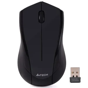 نمای روبرو ماوس بی سیم ای فورتک مدل a4tech g3-400n