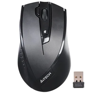 نمای روبرو ماوس بی سیم ای فورتک مدل a4tech g9-730fx
