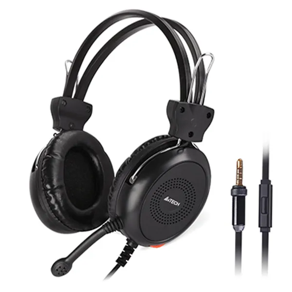 نمای پورت های هدست ای فورتک مدل a4tech hs-30i