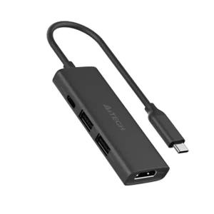 نمای روبرو هاب ای فورتک مدل a4tech hub dst-40c
