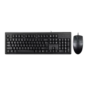 نمای روبرو کیبورد و ماوس باسیم ای فورتک مدل a4tech kb-72620ds