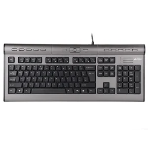 نمای روبرو کیبورد باسیم ای فورتک مدل a4tech kls-7muu