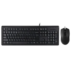 نمای روبرو کیبورد و موس ای فورتک مدل a4tech kr-9276