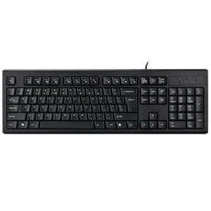 نمای روبرو کیبورد باسیم ای فورتک مدل a4tech krs-83