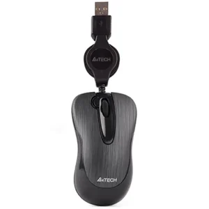 نمای روبرو ماوس باسیم ای فورتک مدل a4tech n60-f