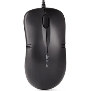 نمای روبرو ماوس با سیم ای فورتک مدل a4tech op-560nu