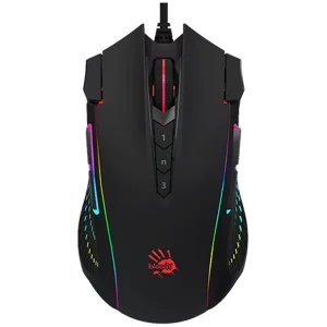 نمای روبرو ماوس گیمینگ ای فورتک مدل a4tech bloody j90s