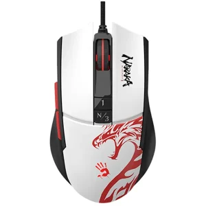 نمای روبرو ماوس گیمینگ ای فورتک مدل a4tech l65 max naraka