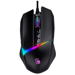 نمای روبرو ماوس گیمینگ ای فورتک مدل a4tech bloody w60 pro