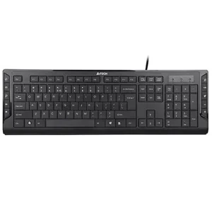 نمای روبرو کیبورد با سیم ای فورتک مدل a4tech kd-600