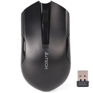 نمای روبروی ماوس بی سیم ای فورتک مدل g3-200ns