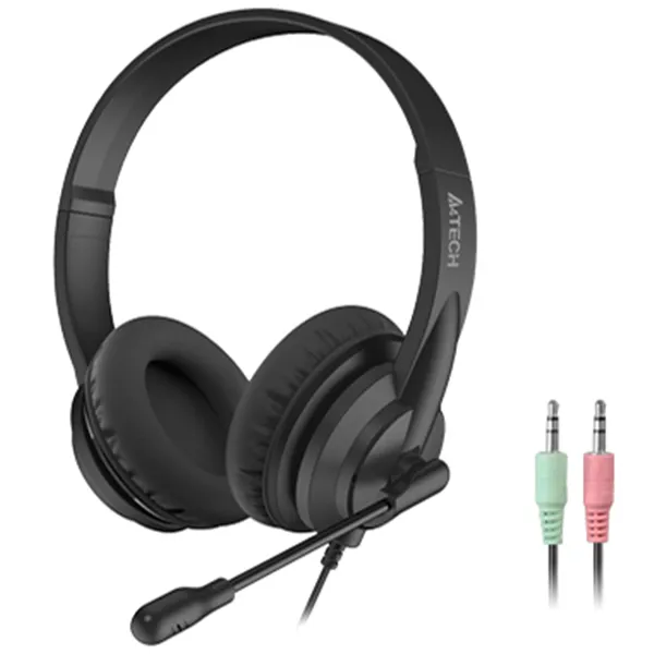 نمای پورت های هدست ای فورتک مدل a4tech hs-10