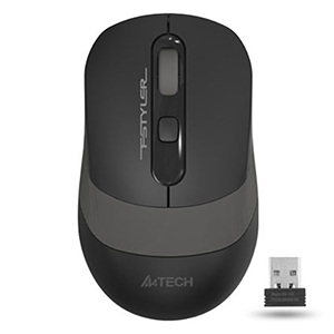 نمای روبرو ماوس بی سیم ای فورتک مدل a4tech fg10s
