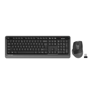 نمای روبرو موس و کیبورد بی سیم ای فورتک مدل a4tech fg1035