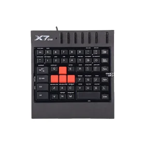 نمای روبرو کیبورد گیمینگ ای فورتک مدل a4tech-game-set-g100