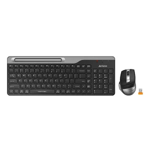 نمای روبرو ماوس و کیبورد بی سیم ای فورتک مدل A4TECH FB 2535CS